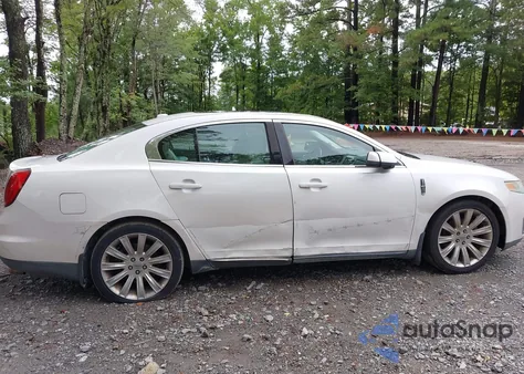 2010 Lincoln Mks z USA, uszkodzony, nr VIN 1LNHL9DR2AG601485